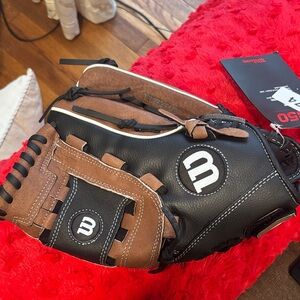 Wilson Black and Tan Baseball Glove